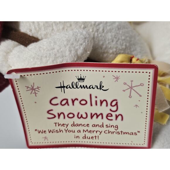 Hallmark Musical Animated Snow Couple Sings We Wish You a Merry Christmas 2003 - Picture 8 of 8